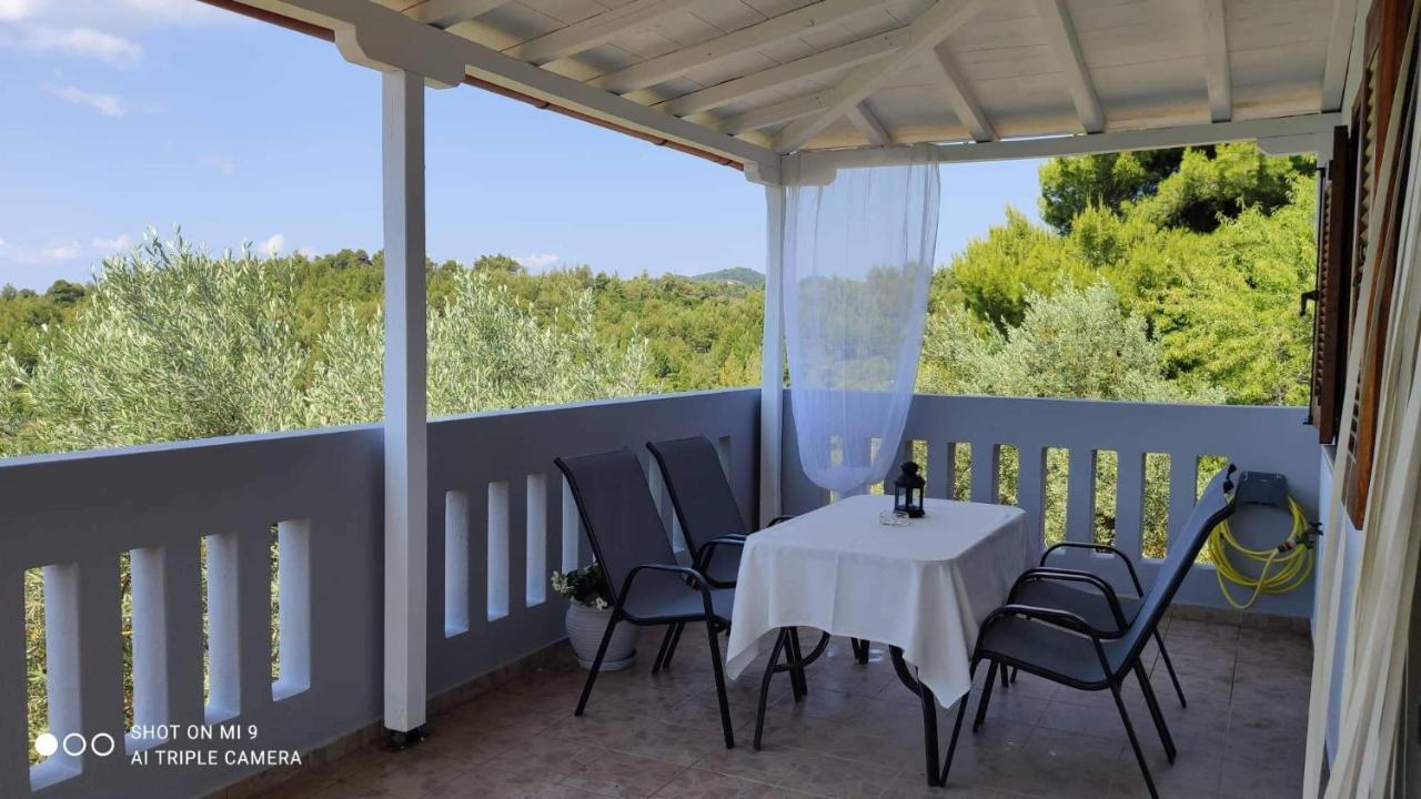 Elia House 1 Astoning Sea View Among The Olive Trees Patitiri Exterior foto